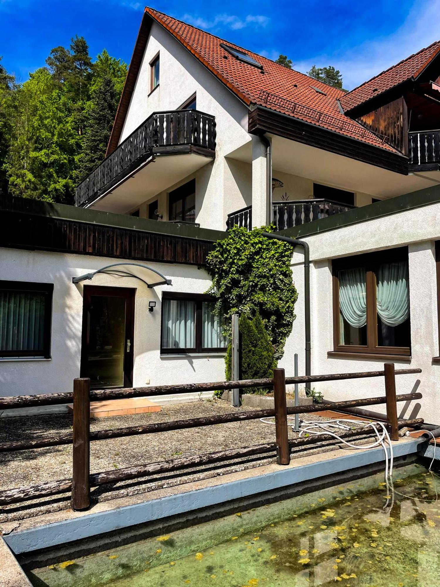Gaestehaus Forellenhof Pottenstein Exteriör bild